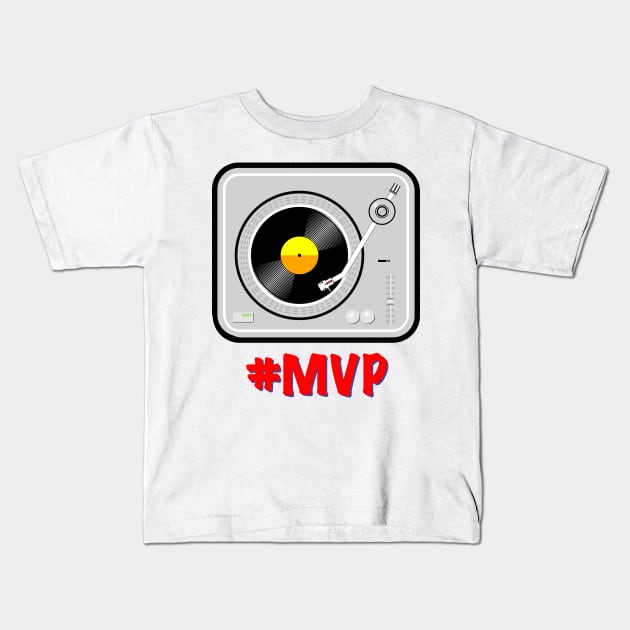 MVP Kids T-Shirt by DavidASmith